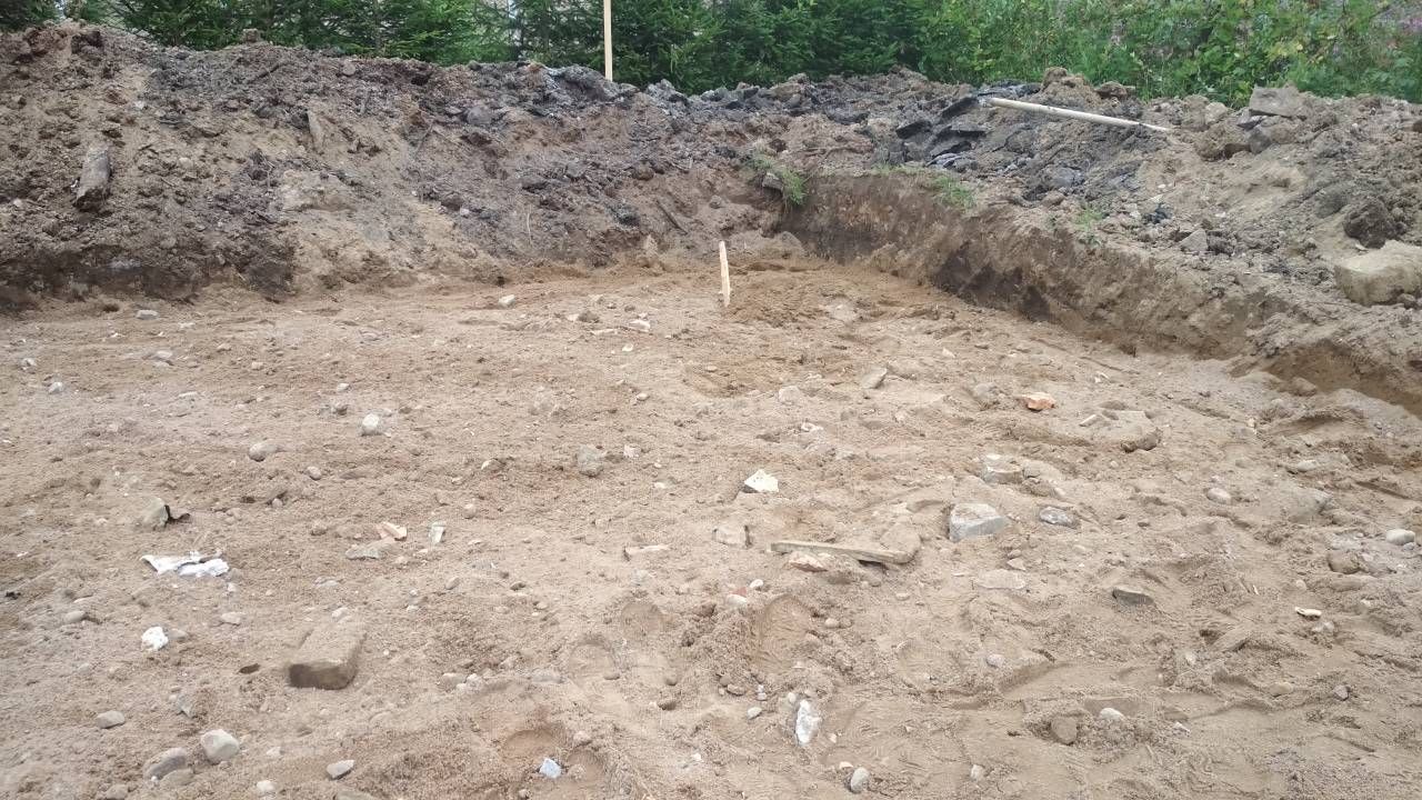 Строительство газобетонного дома в Рощино